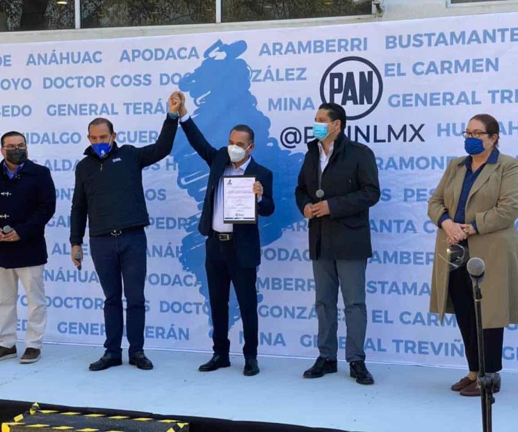 Recibe Larrazabal constancia de candidato a Gobernador Recibe Larrazabal constancia de candidato a Gobernador