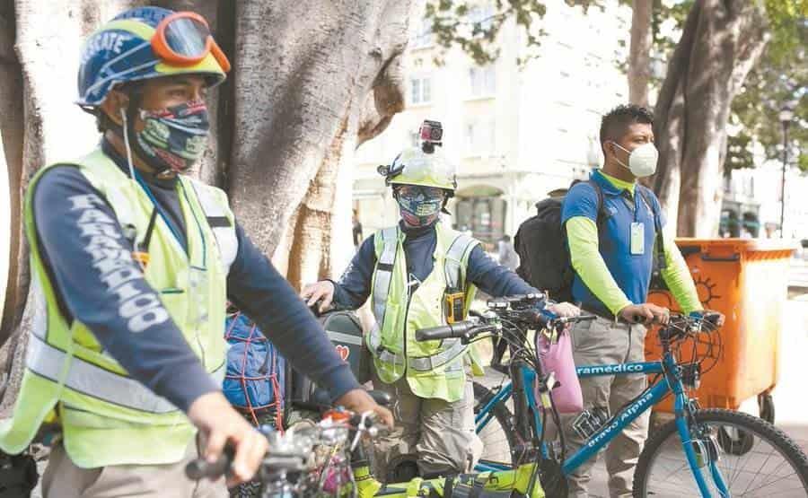 Acuden en dos ruedas  a atender emergencias