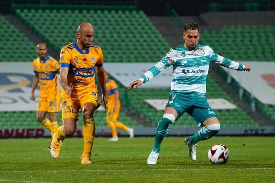 Cae Tigres 2-0 ante Santos Cae Tigres 2-0 ante Santos