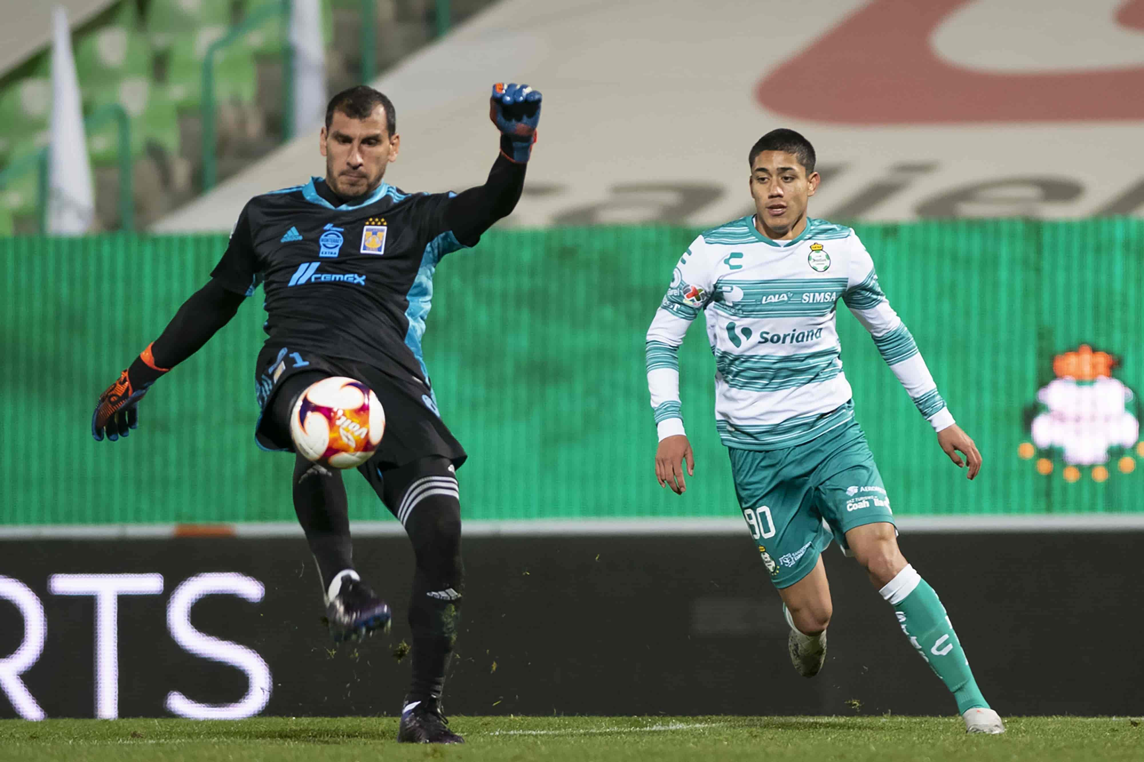 Caen Tigres 0-1 ante Santos