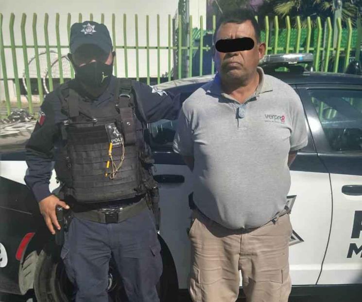 Arrestan a Guardia por amenazas con arma de fuego