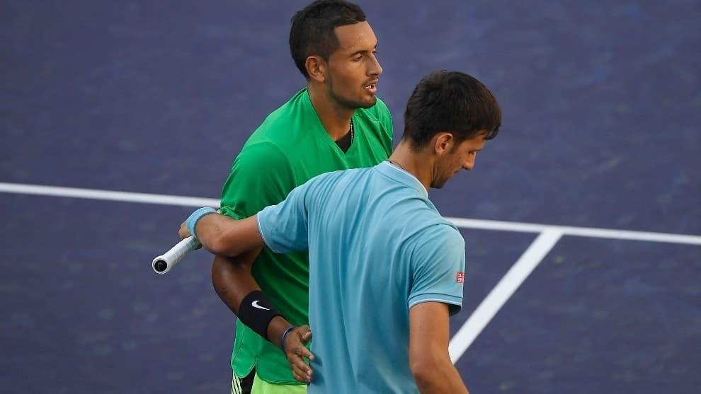 Kyrgios critica a Djokovic por no usar cubrebocas