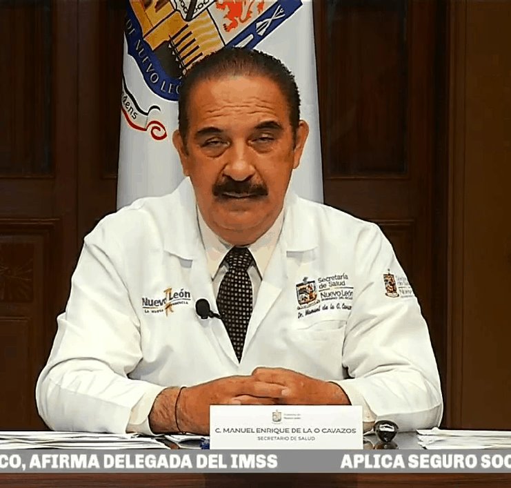 El Virus nos está ganando la guerra: Manuel de la O El Virus nos está ganando la guerra: Manuel de la O