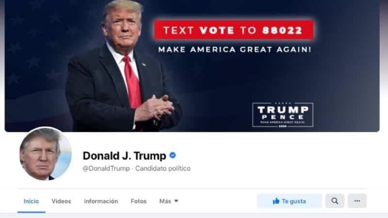 Facebook e Instagram restauran cuentas de Donald Trump Facebook e Instagram restauran cuentas de Donald Trump