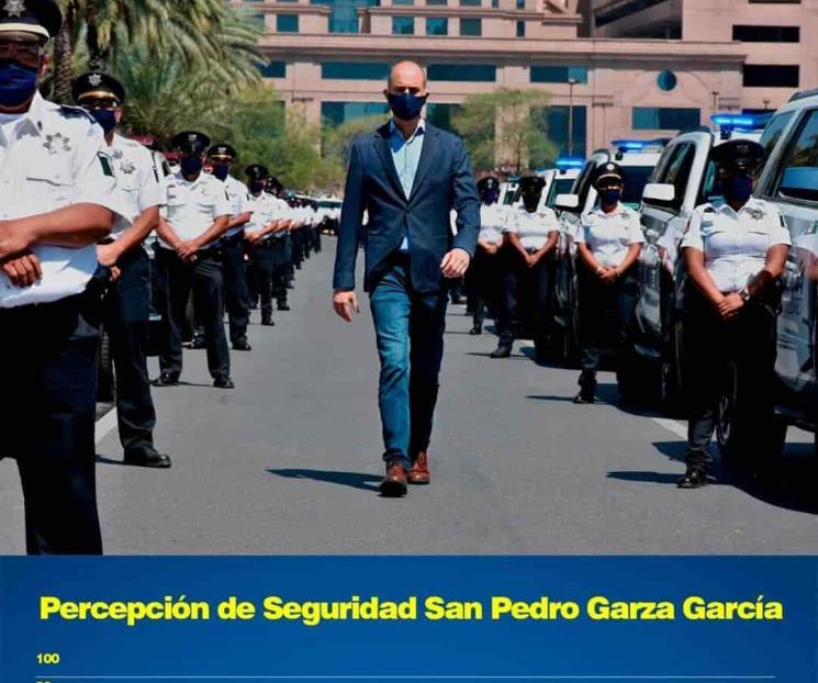 Destaca San Pedro por seguridad