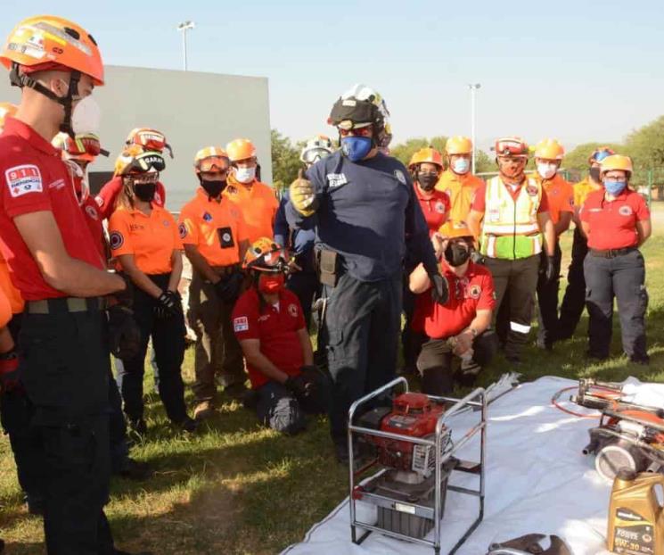 Realiza PC de Apodaca capacitación de rescate aéreo