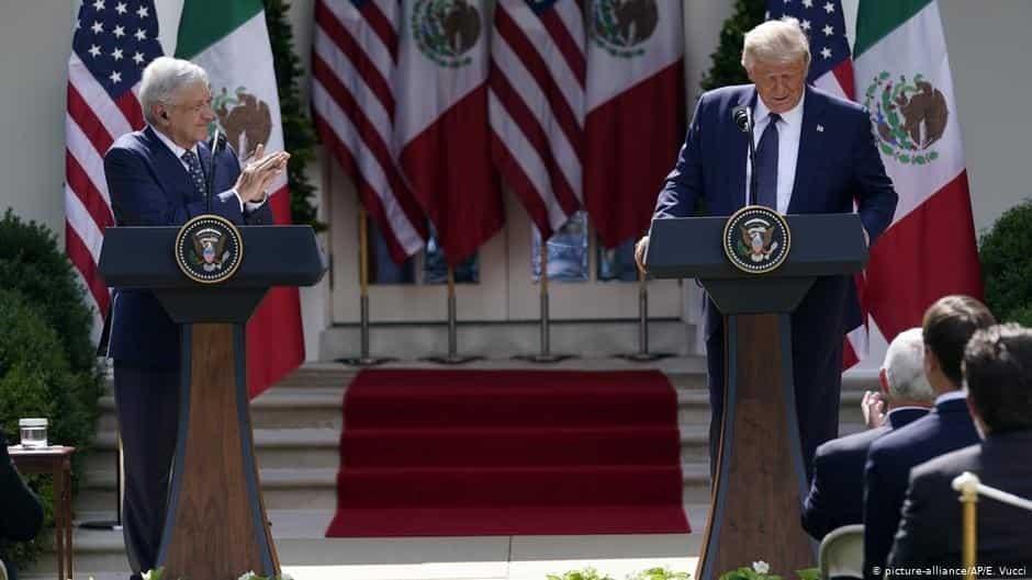 Agradece AMLO a Trump trato a su gobierno Agradece AMLO a Trump trato a su gobierno