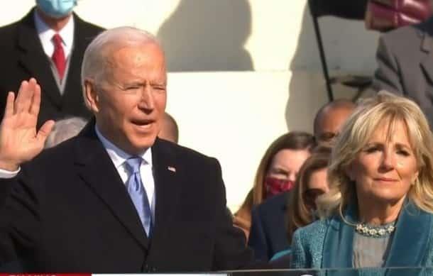 Joe Biden se convierte en el presidente número 46 de EU