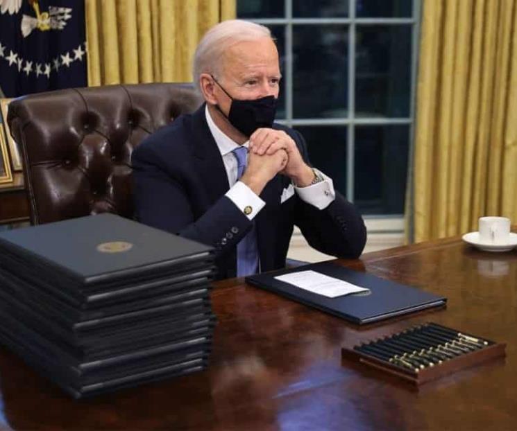 Trump dejó una carta muy generosa: Biden Trump dejó una carta muy generosa: Biden
