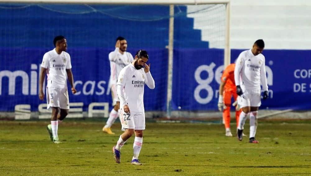El Madrid cae eliminado en la Copa del Rey