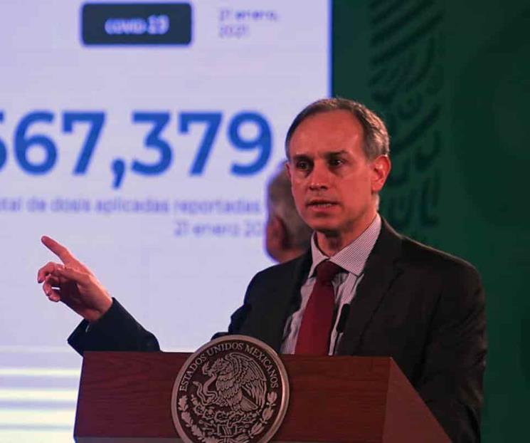 Aplican 567 mil 379 vacunas; sólo hay 34 reacciones graves