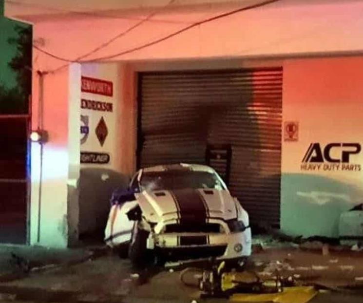 Muere hombre en choque en San Nicolás