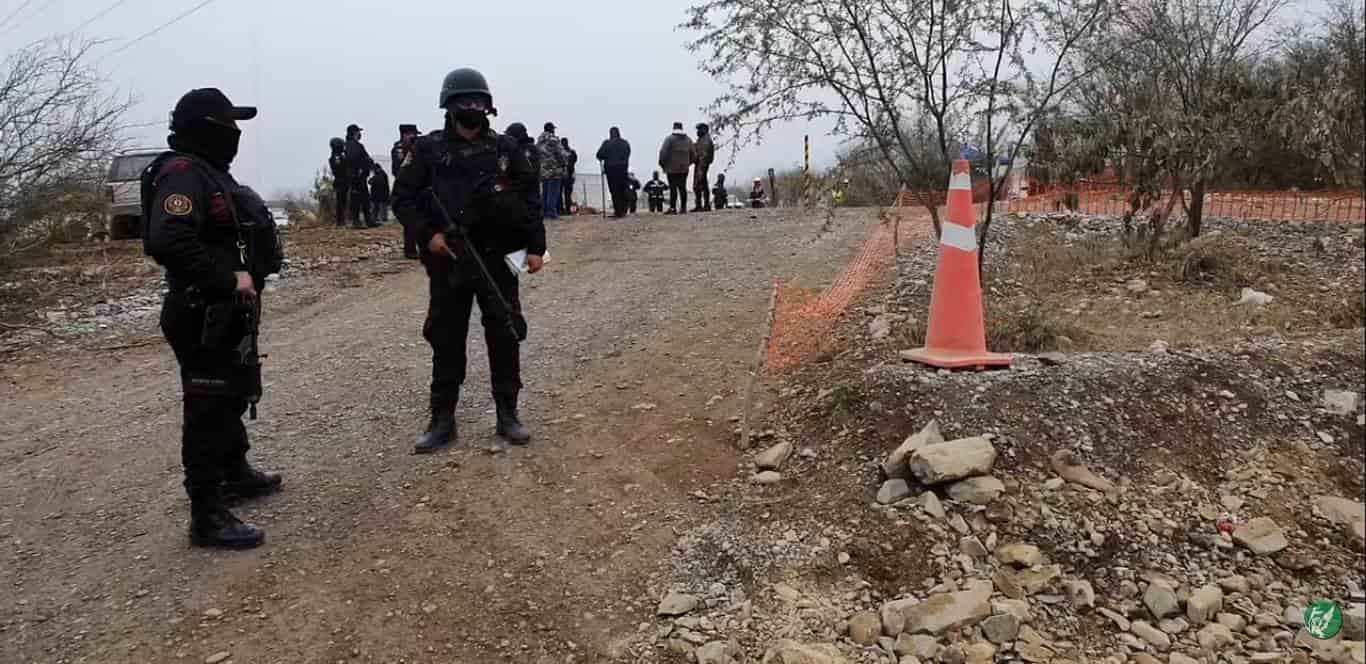 Hombres armados rompieron el cerco de personas que mantenían un plantón