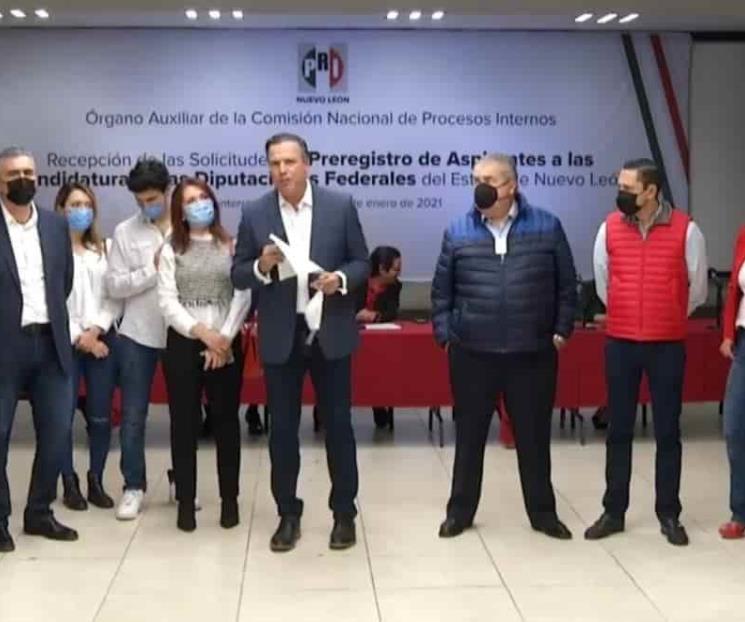 Arranca PRI pre registros de diputaciones federales