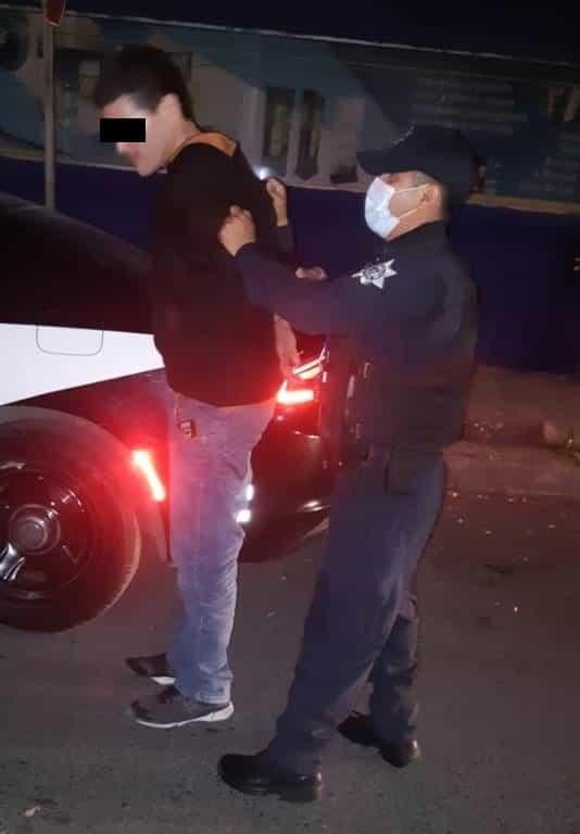 Detienen a ladrón de celulares