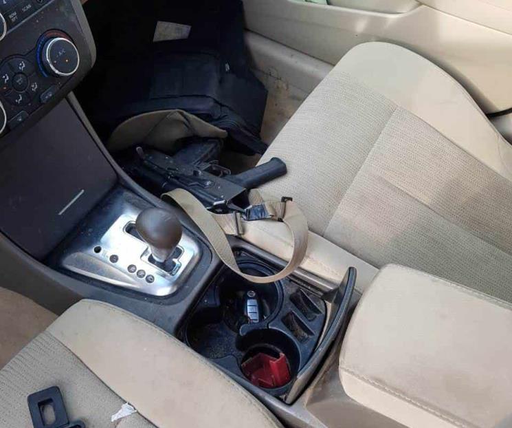 Aseguran arma larga en Vallecillo Aseguran arma larga en Vallecillo