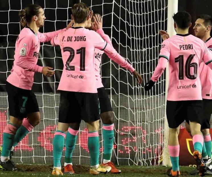 Barcelona avanza en la Copa del Rey