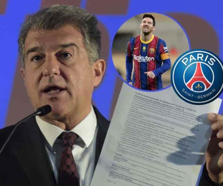 Falta de respeto que PSG acepte interés en Messi