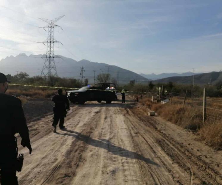 Encuentran a hombre sin vida en García