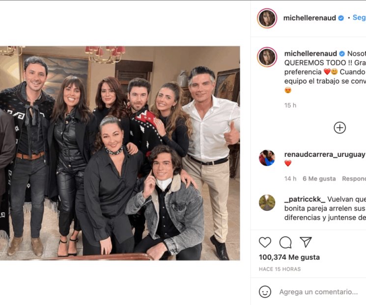 Michelle Renaud y Danilo Carrera reaparecen juntos