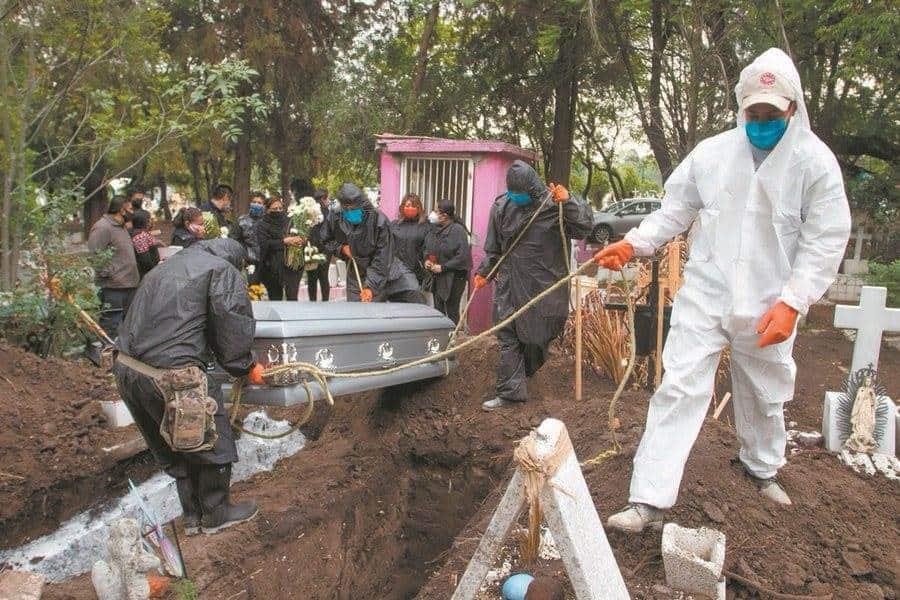 México entra al top 3 mundial de muertes por Covid-19 México entra al top 3 mundial de muertes por Covid-19