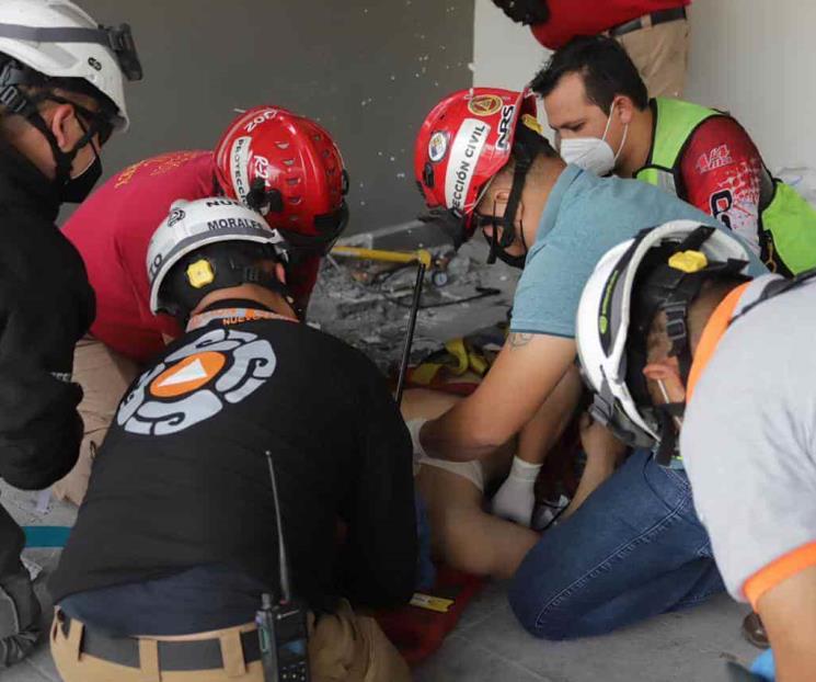 Se le clava varilla en prueba