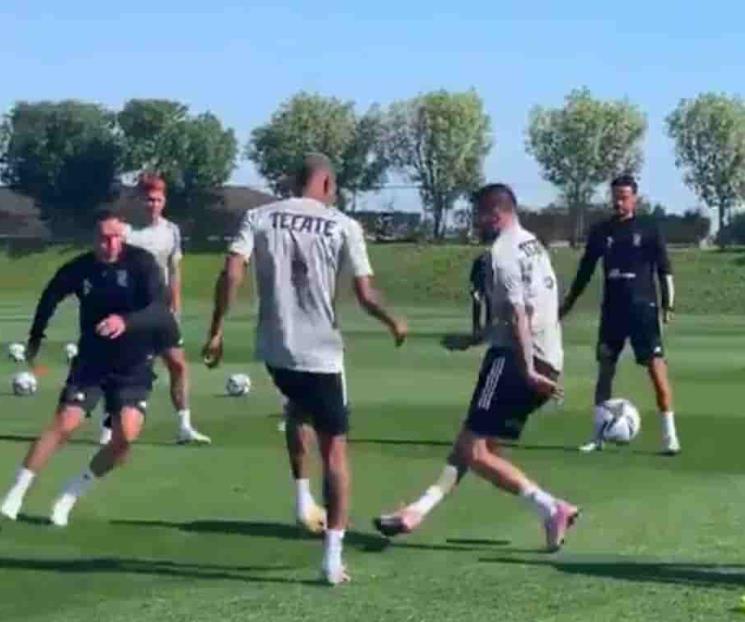 Tienen felinos su primer entrenamiento en Qatar