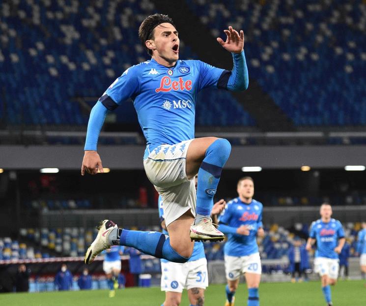 Destaca Chucky Lozano en triunfo del Napoli sobre Parma Destaca Chucky Lozano en triunfo del Napoli sobre Parma