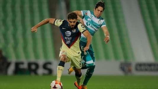 América empata 1-1 en visita a Santos América empata 1-1 en visita a Santos