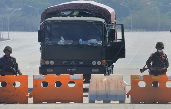 Ejército de Birmania anuncia detención de altos dirigentes
