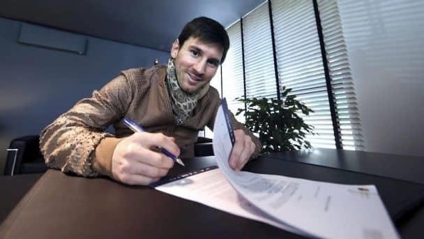 Justifican contrato millonario de Messi con el Barça Justifican contrato millonario de Messi con el Barça