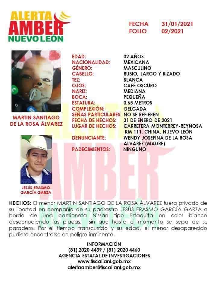 Localizan a bebé presuntamente secuestrado Localizan a bebé presuntamente secuestrado