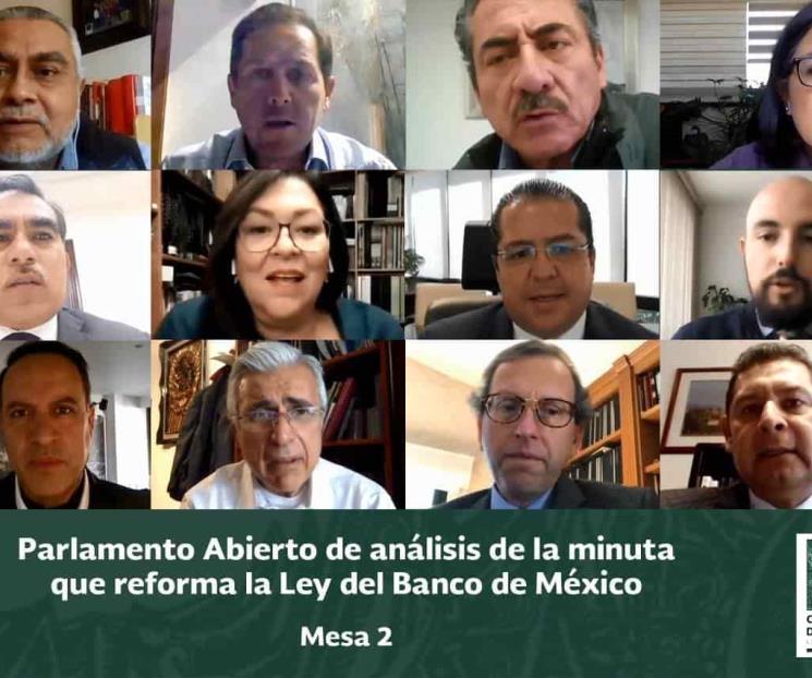 Concluye Parlamento apar analisis sobre Ley de Banxico Concluye Parlamento apar analisis sobre Ley de Banxico