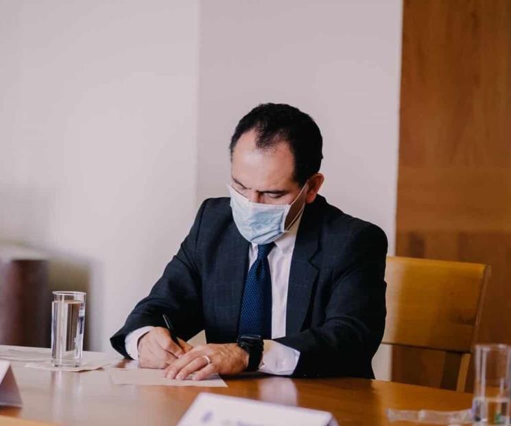 Herrera charla con nueva secretaria de Tesoro en EU y FMI