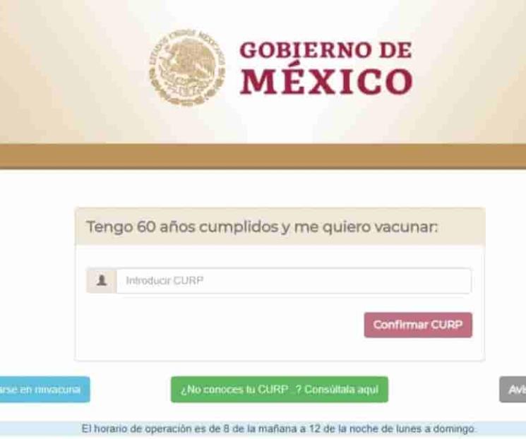 Abren plataforma para registrar a adultos mayores Abren plataforma para registrar a adultos mayores