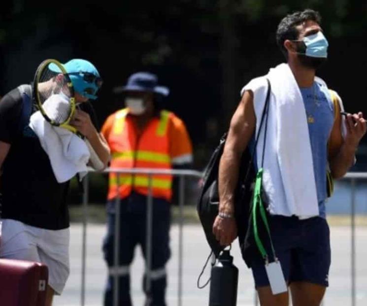 Todos en cuarentena antes del Abierto de Australia Todos en cuarentena antes del Abierto de Australia