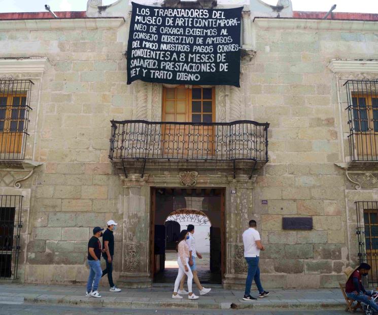 Artista oaxaqueño cubrirá parte de los salarios del MACO