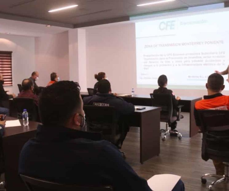 Recibe PC Escobedo curso sobre emergencias por ventarrones Recibe PC Escobedo curso sobre emergencias por ventarrones