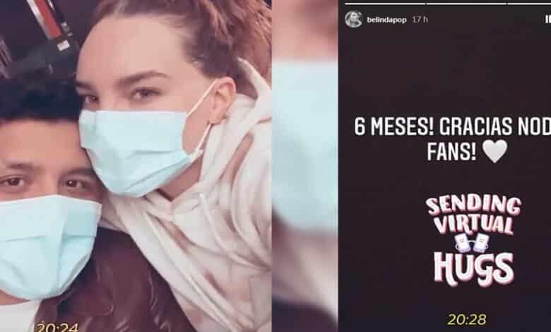Belinda y Cristian Nodal se derriten de amor