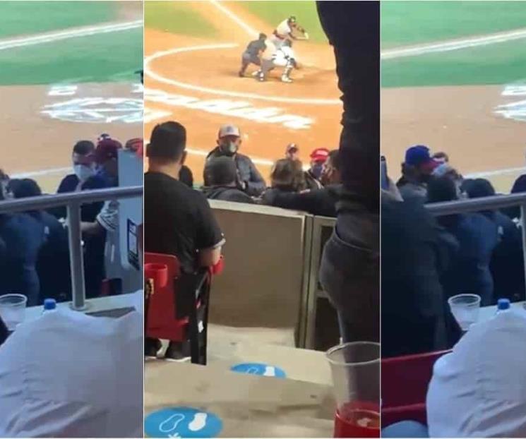 Aficionado y policía protagonizan pelea en Serie del Caribe Aficionado y policía protagonizan pelea en Serie del Caribe