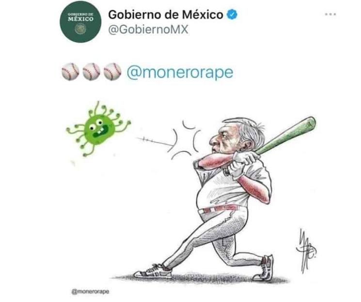 Gobierno federal baja cartón alterado de AMLO Gobierno federal baja cartón alterado de AMLO