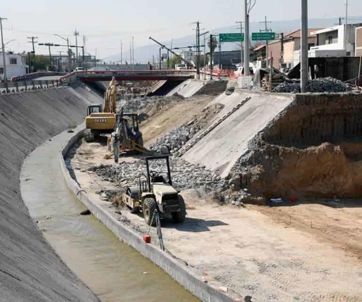 Llevan un 15% de avance obras de Arroyo Topo Chico Llevan un 15% de avance obras de Arroyo Topo Chico