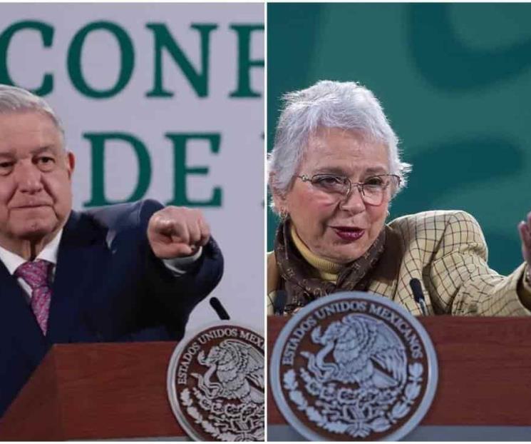 Cumplió Olga Sánchez Cordero en las mañaneras: AMLO