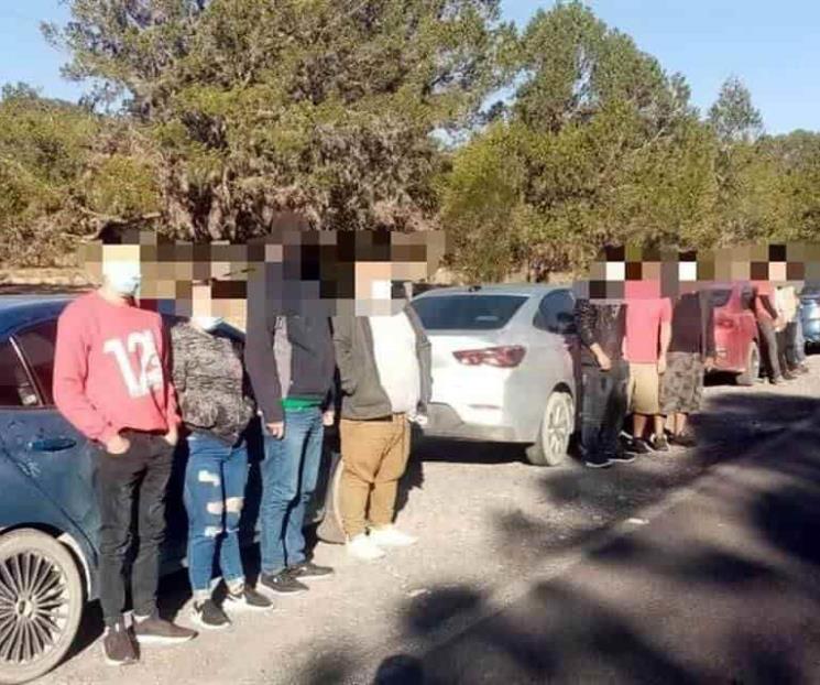 Caen polleros con 19 migrantes Caen polleros con 19 migrantes