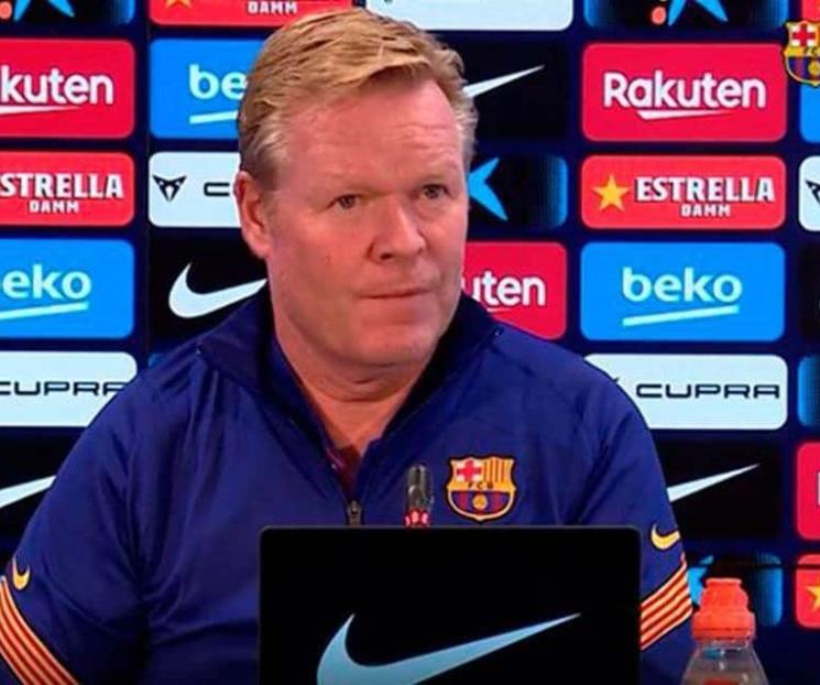Koeman resta importancia de interés de PSG por Messi Koeman resta importancia de interés de PSG por Messi