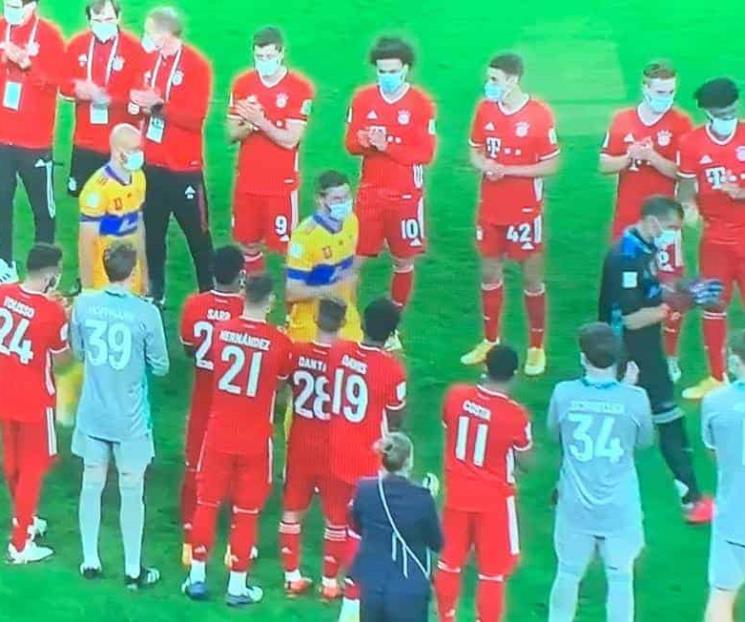 El Bayern le rindió honores a Tigres El Bayern le rindió honores a Tigres