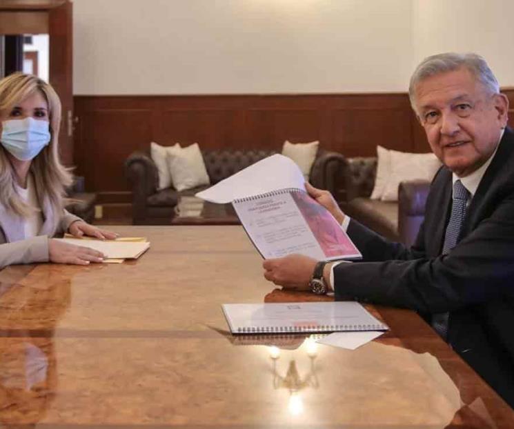 AMLO se reúne con Claudia Pavlovich para abordar pandemia AMLO se reúne con Claudia Pavlovich para abordar pandemia