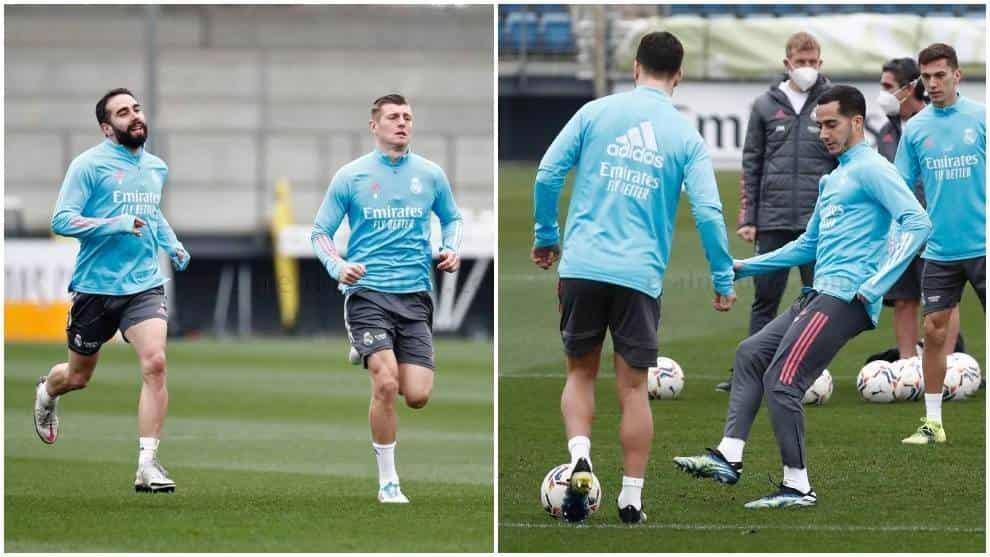 Recupera el Madrid a Carvajal y Lucas Vázquez Recupera el Madrid a Carvajal y Lucas Vázquez