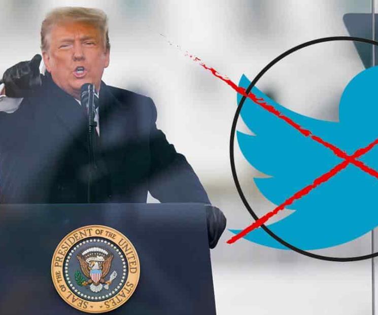 Twitter le dice adiós para siempre a Donald Trump Twitter le dice adiós para siempre a Donald Trump