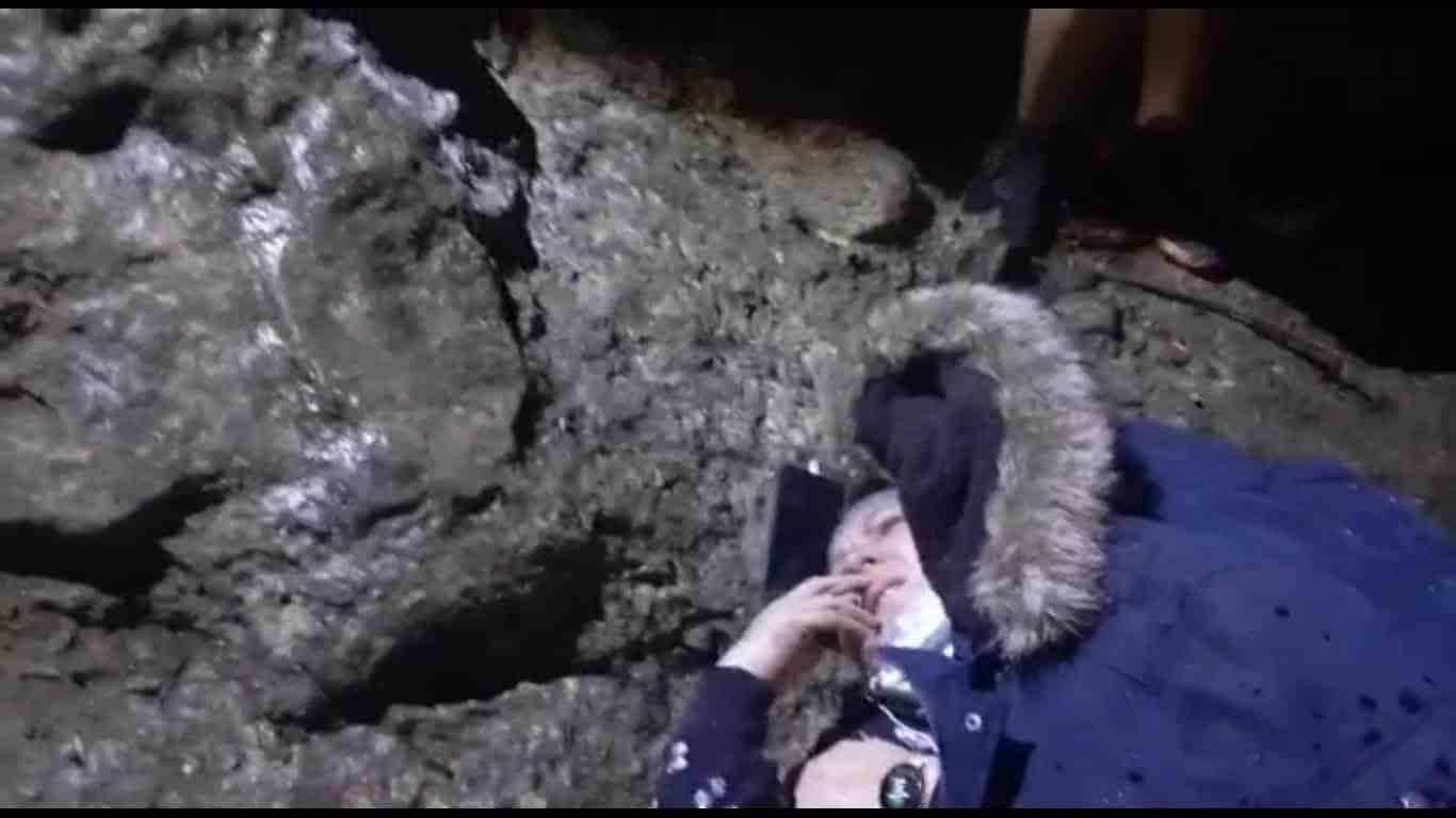 Rescataron a una mujer que resultó lesionada, al caer de una roca en el Cerro del Topo Chico